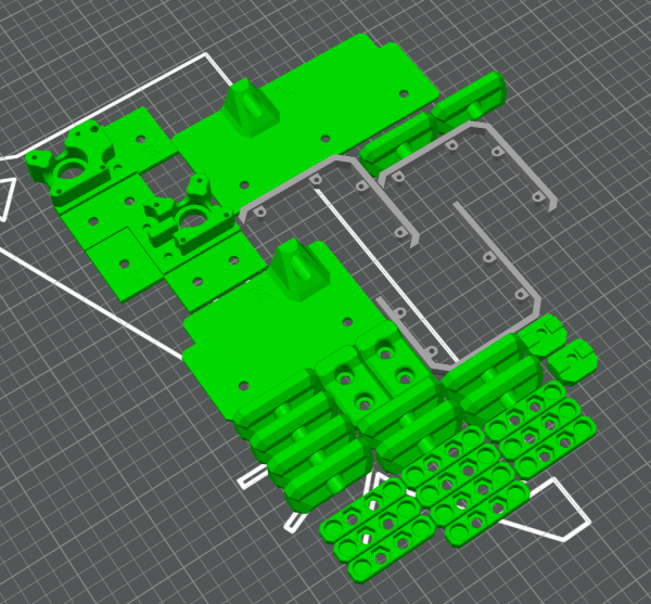 Enclosure 2.0 printed parts